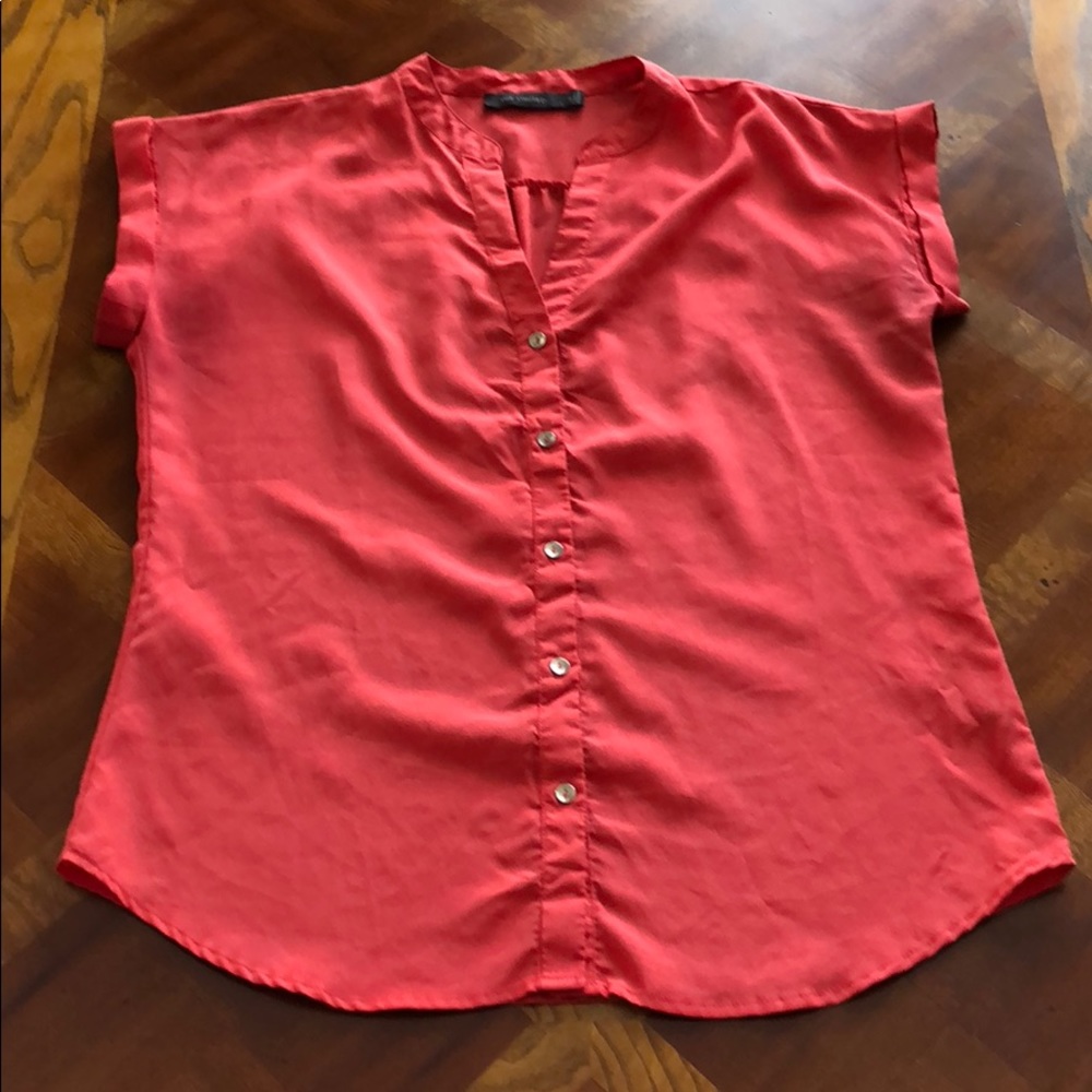 The Limited - Orange top - Size M